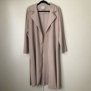 Long beige coat